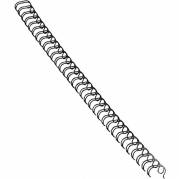 Spiralrygge, Fellowes, 3:1, Metalwire, 8 sort, antal ark: 50  pakke a 100 stk