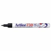 Tekstmarker, Artline, EK750/1B, 0,7MM Rund spids, sort, 3975001