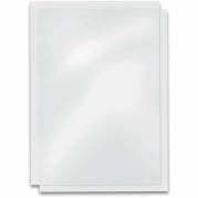 Plastforsider, Fellowes transparent 240&micro;m, 210x297mm, plastik pakke a 100 stk