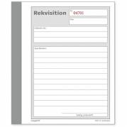 Rekvisitionsbog, Mayland, hvid, 108 x150mm, 2x50 blade