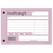 Standardblok, Mayland, Income statement hvid, 100x148mm Indt&aelig;gtsbilag, 100 blade
