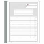 Standardblok, Mayland, Duplikatbog, hvid 148x200mm, 2x50 blade