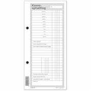 Kasseblok, Mayland, hvid, 100x210mm