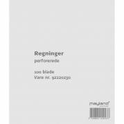 Regningsblok, Mayland, hvid, 126x148mm 100 blade