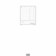 Kasseblok, Mayland, hvid, 100x383mm