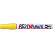 Paintmarker, Artline, EK400, 2,3MM Rund spids, gul, permanent