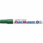 Paintmarker, Artline, EK400, 2,3MM Rund spids, gr&oslash;n, permanent