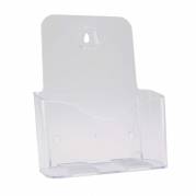 Brochure holder, BNT A5 1 rum til bord/v&aelig;g, transparent