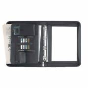 Dokumentmappe, Staedtler Eurostyle sort, 210x297mm, antal ringe: 4 Artificial leather