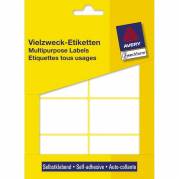 Universeletiket, Avery, 3337 54x35mm hvid, antal etiketter pr. ark : 8 pakke med 224 stk