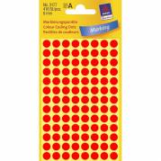 Universeletiket, Avery, 3177 r&oslash;d, pakke med 416 stk, FSC Mix Credit