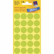 Universeletiket, Avery, 3174 gr&oslash;n, pakke med 96 stk, FSC Mix Credit