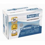 H&aelig;fteklammer, Rapid STRONG st&oslash;rrelse: 21/4/5, antal ark: 20 pakke a 5000 stk