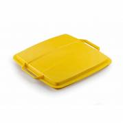 L&aring;g, Durable Durabin, Til 90 liter, gul