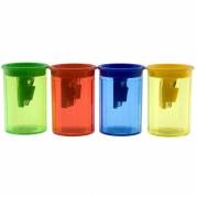 Blyantspidser, BNT, transparent karton a 12 stk