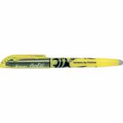Tekstmarker, Pilot Frixion, 3,3MM Skr&aring; spids, gul, 375132
