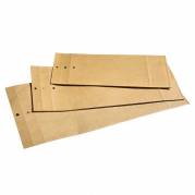 Kuvert, Expanded, Kort side &aring;ben, 1 brown, Lukning med flap, overlappet pakke a 250 stk palle a 20 kassees, 11820