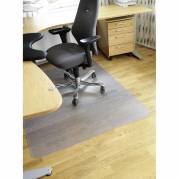 Stoleunderlag, Matting, 1200x1500 2,1mm, uden pigge, plastik, transparent