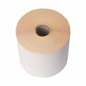 Thermoetiket, Etiket Thermo, Rektangul&aelig;r Udvendig vikling, 60.00 x 80.00 mm andre syntetiske papirer Permanent (DP 37), white rulle a 1000 stk