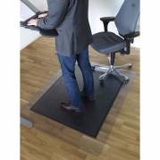 Stoleunderlag, Matting, Yoga SOS 1200x1500, sort/gr&aring;