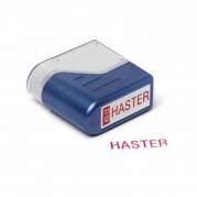 Stempel, Trodat Deskmate, bl&aring;/r&oslash;d Haster