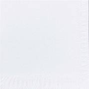 Kaffeserviet, Duni, Ecoecho, 1 lag tissue, Nordic Swan Ecolabel, white 240mmx240mm, karton a 6000 stk