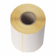 Thermoetiket, Etiket, Rektangul&aelig;r Udvendig vikling, 107.00 x 26.00 mm andre syntetiske papirer Permanent (DP 37), white karton a 1685 stk, FSC Mix Credit