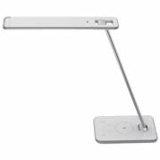 Bordlampe, Unilux, Jazz, USB+QI oplader gr&aring;