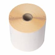 Thermoetiket, Etiket Thermo, Rektangul&aelig;r Udvendig vikling, 70.00 x 32.00 mm andre syntetiske papirer Permanent (DP 37), white rulle a 650 etiketter