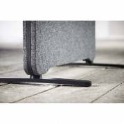 Sk&aelig;rmv&aelig;g, Lintex Edge, sort, T-fod Arc