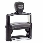 Stempel, Trodat 5205, sort, med voucher