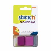 Indexfaner, BNT Stick&acute;n,45x25mm, lilla pakke a 50 stk