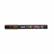 Paintmarker, Uni Posca, PC-3M, 0,9-1,3MM Rund spids, brun, permanent