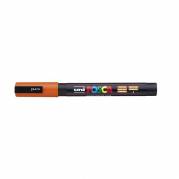 Paintmarker, Uni Posca, PC-3M, 0,9-1,3MM Rund spids, orange, permanent