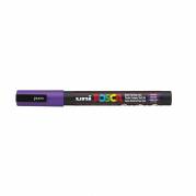 Paintmarker, Uni Posca, PC-3M, 0,9-1,3MM Rund spids, voilet, permanent