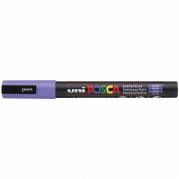 Paintmarker, Uni Posca, PC-3M, 0,9-1,3MM Rund spids, lilla, permanent