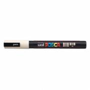 Paintmarker, Uni Posca, PC-3M, 0,9-1,3MM Rund spids, beige, permanent