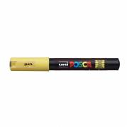 Paintmarker, Uni Posca, PC-1M, 0,7MM Rund spids, gul, permanent