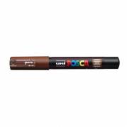 Paintmarker, Uni Posca, PC-1M, 0,7MM Rund spids, brun, permanent