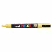 Paintmarker, Uni Posca, PC-5M, 1,8-2,5MM Rund spids, gul, permanent
