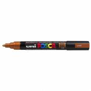 Paintmarker, Uni Posca, PC-5M, 1,8-2,5MM Rund spids, bronze, permanent