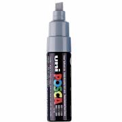 Paintmarker, Uni Posca, PC-8K, 8MM Rund spids, gr&aring;, permanent