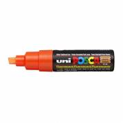 Paintmarker, Uni Posca, PC-8K, 8MM Rund spids, orange, permanent