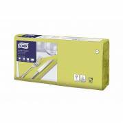 Frokostservietter, Tork, Advanced 1/4-fold, lime 330mmx330mm, pakke a 1500 stk FSC Mix Credit