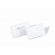 Kongresm&aelig;rker, Durable 40x75, Med n&aring;l robust plast, transparent pakke a 100 stk