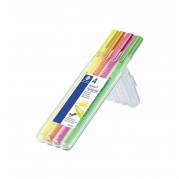 Tekstmarker, Staedtler Triplus, 362-SB4 1-4MM, Spids, assorteret, 362-SB4 S&aelig;t med 4 stk