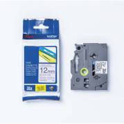 Labeltape, Brother Labeltape, TZEMQF31 12mmx4.00m sort/lilla