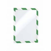 Inforamme, Durable, gr&oslash;n/hvid, A4 pakke a 2 stk