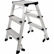 Trappestige, Twinco Twin, 3 trin mini aluminium/gr&aring;