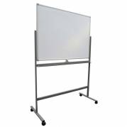 Mobiltavle, Twinco Twin, hvid, 1200x900 x900mm